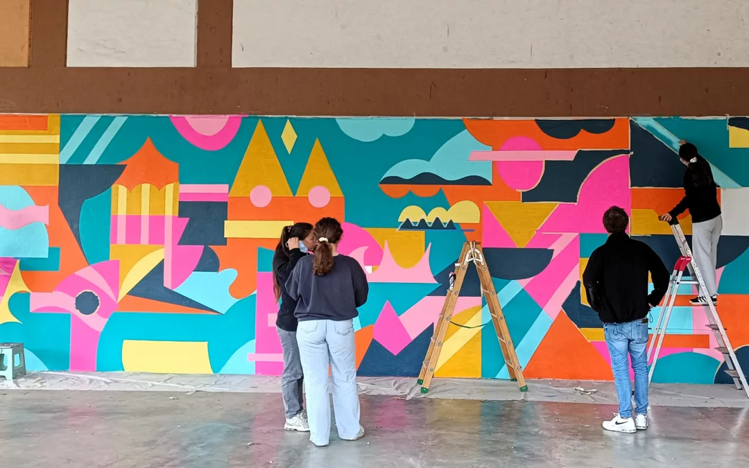 « C’était trop bien ! » : atelier Street Art au collège Chantaco de Saint-Jean-de-Luz
